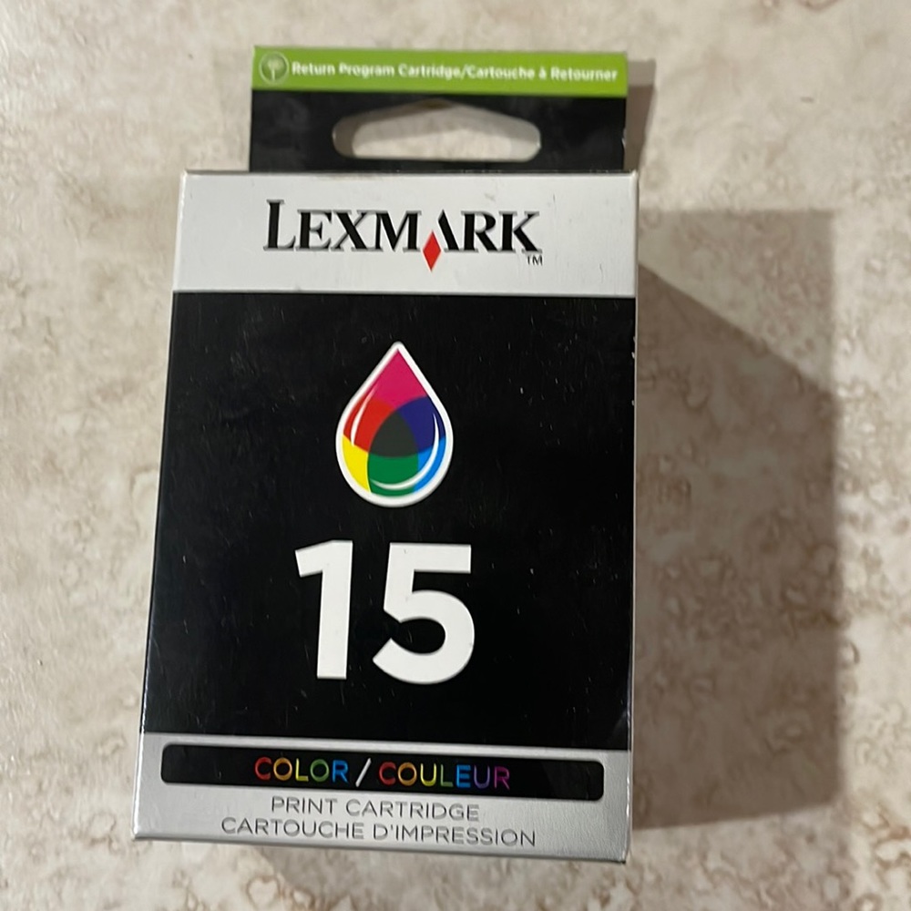 Lexmark color ink